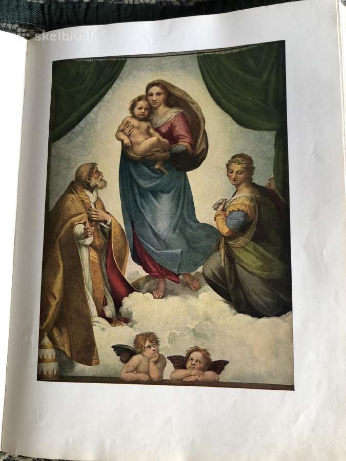Drezdeno galerijos reprodukciju knyga. 1960 m.