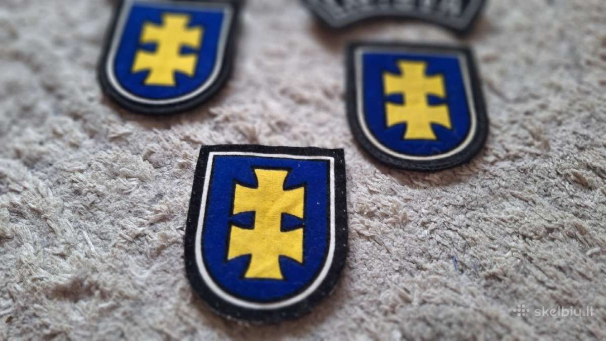 Policijos antsiuvas dvigubas kryžius - nuotraukos Nr. 4