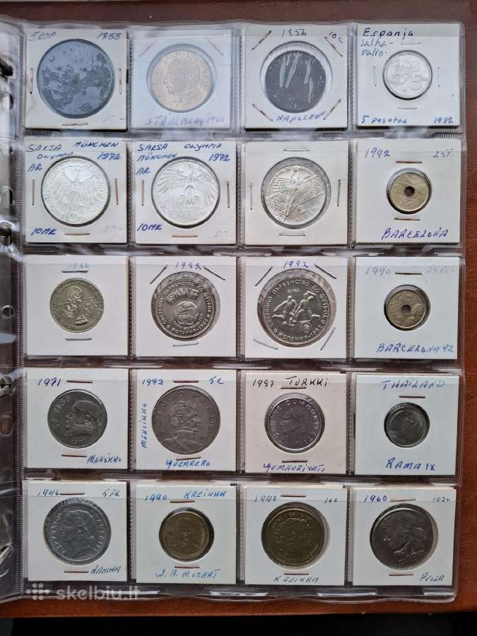 Albumas nr14 mix monetos - nuotraukos Nr. 5