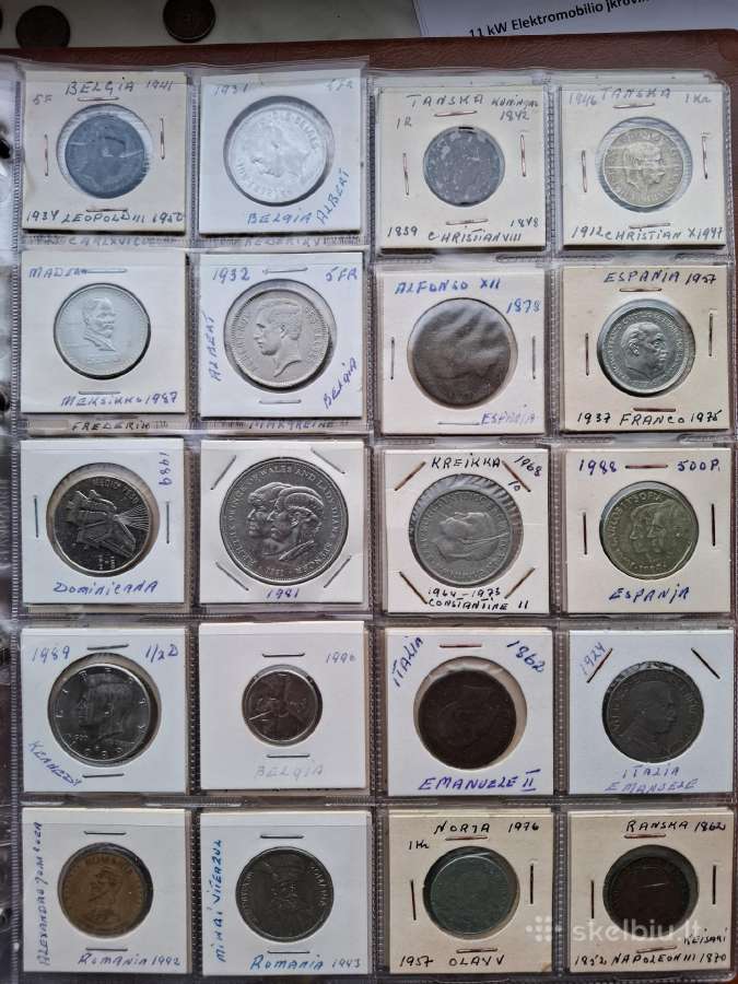Albumas nr14 mix monetos - nuotraukos Nr. 11