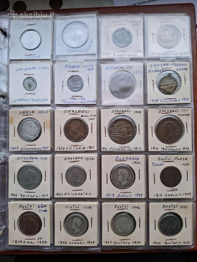 Albumas nr14 mix monetos - nuotraukos Nr. 12