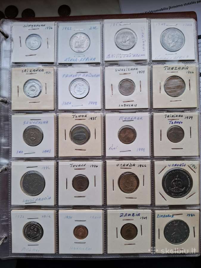 Albumas nr14 mix monetos - nuotraukos Nr. 15