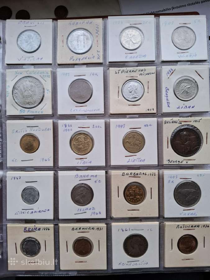 Albumas nr14 mix monetos - nuotraukos Nr. 17