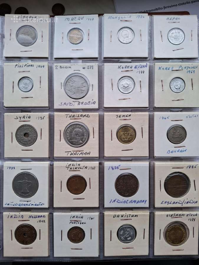 Albumas nr14 mix monetos - nuotraukos Nr. 21