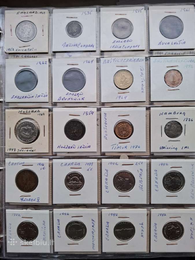 Albumas nr14 mix monetos - nuotraukos Nr. 26