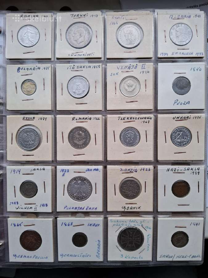 Albumas nr14 mix monetos - nuotraukos Nr. 28