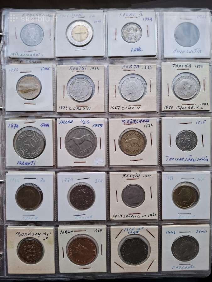 Albumas nr14 mix monetos - nuotraukos Nr. 29