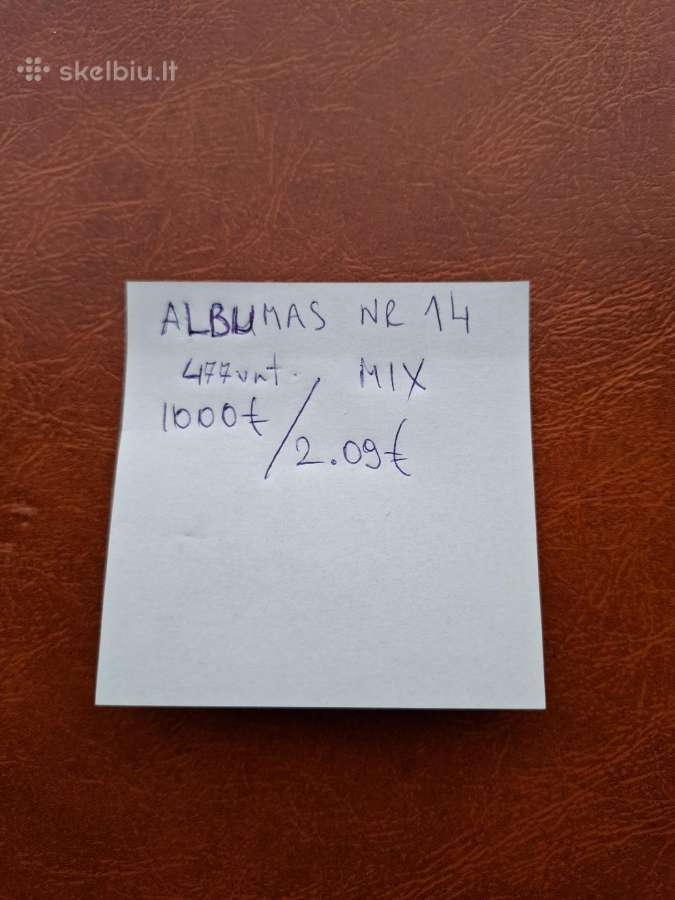 Albumas nr14 mix monetos