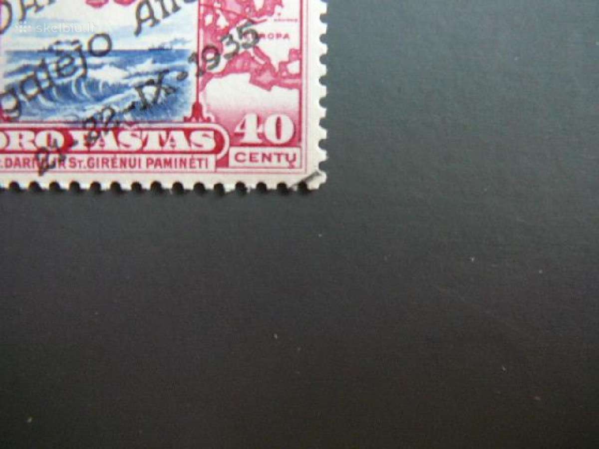 Lietuva 1935 F. Vaitkus Mnh s404 - nuotraukos Nr. 2