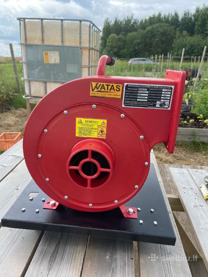 Medienos drožlių-dulkių siurblys Vatas Fm230m 750w