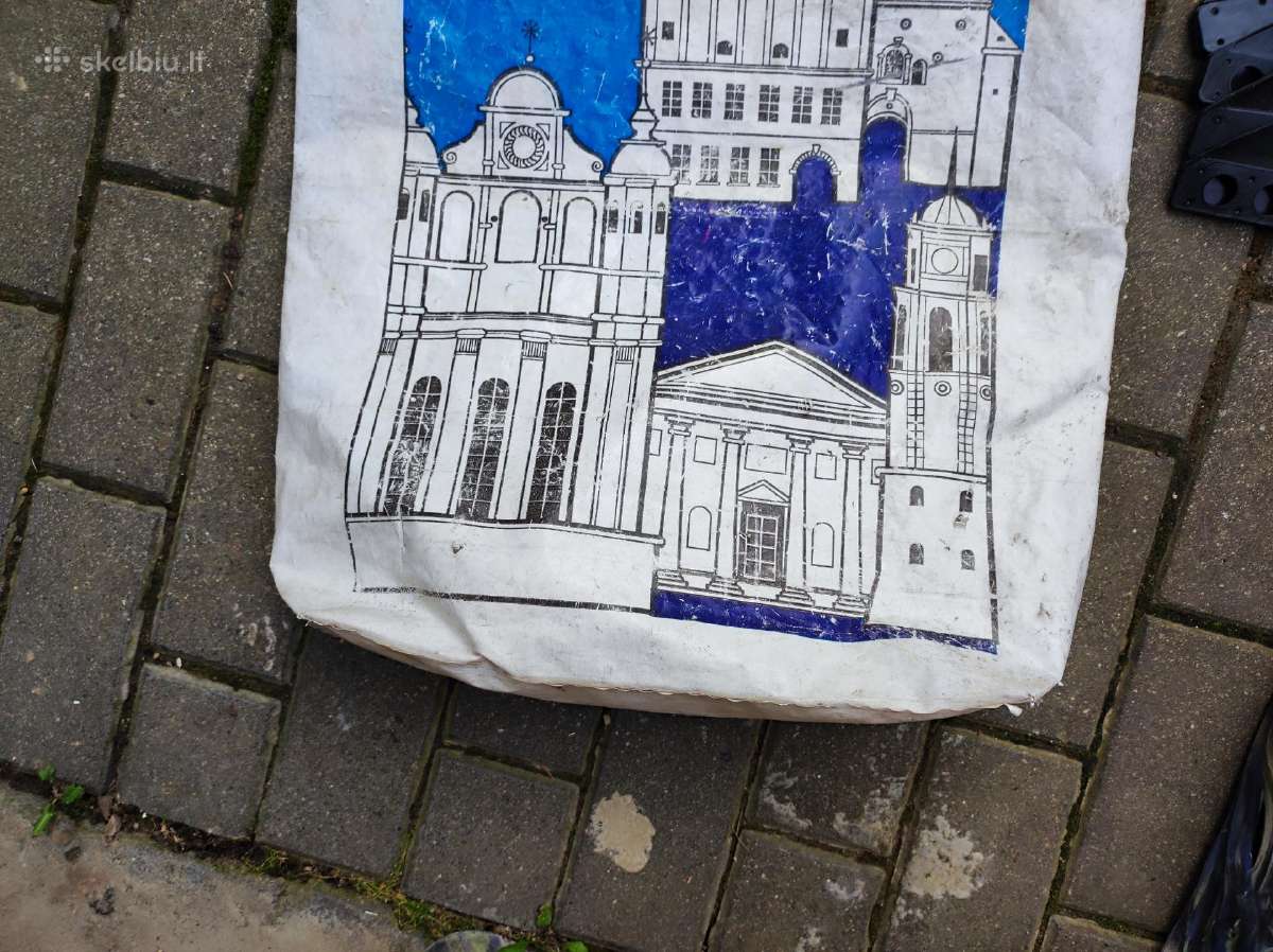Senas sovietinis Vilnius maišelis - nuotraukos Nr. 4