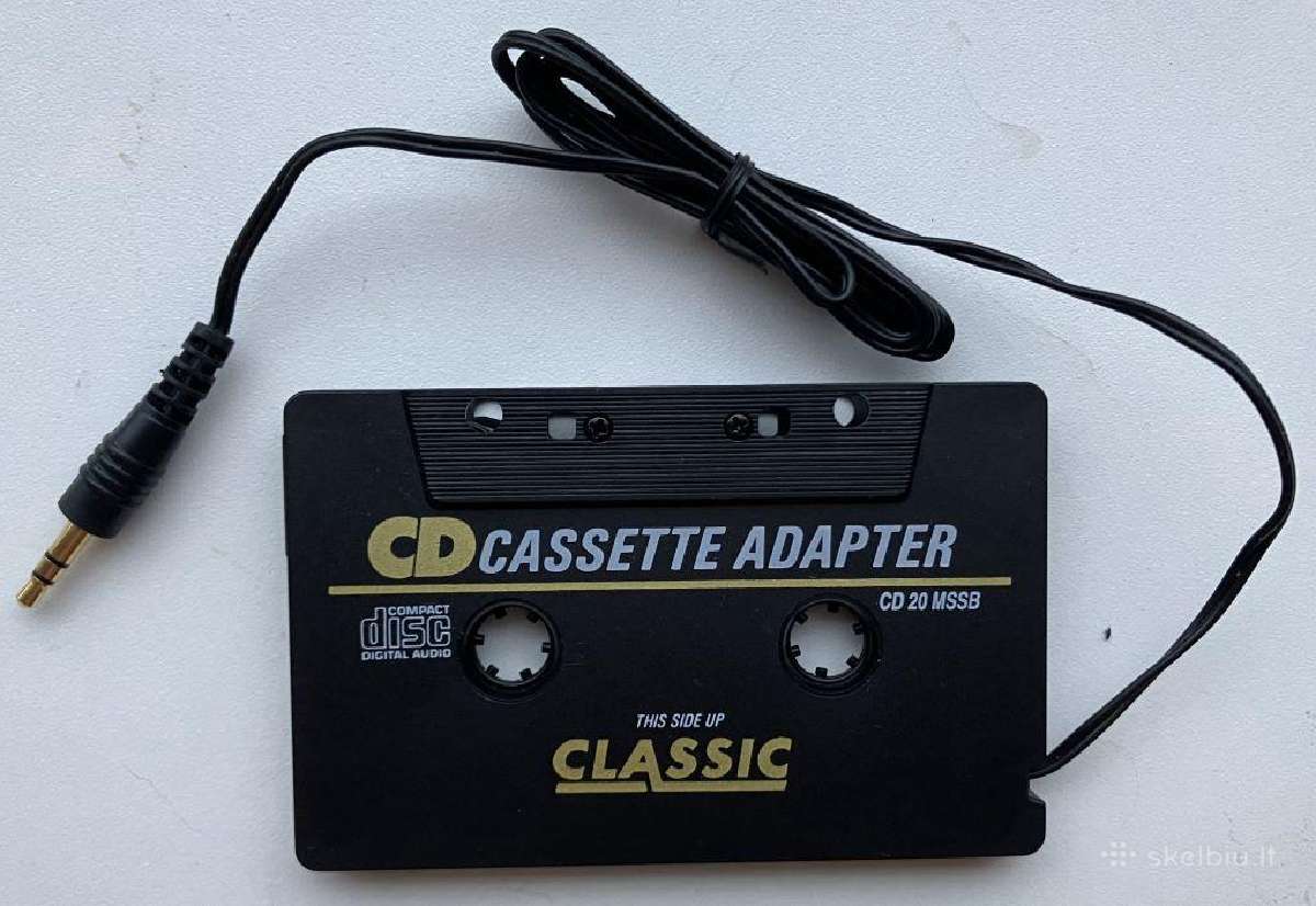 Audio kasetės adapteris Classic