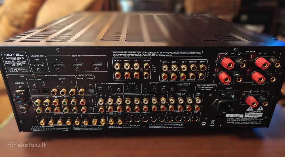 Rotel Rsx-1057 - nuotraukos Nr. 2