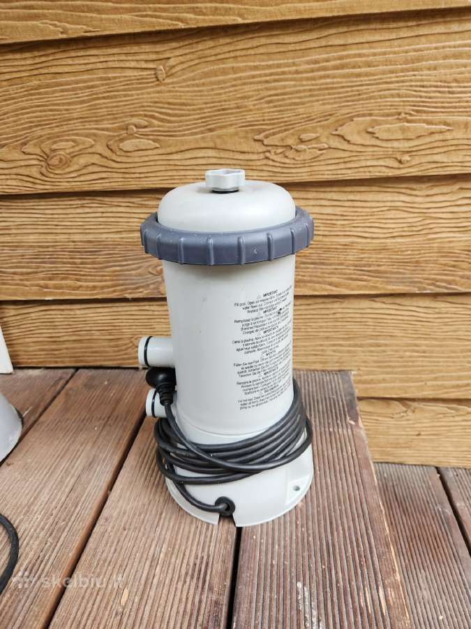 Baseino fltras Bestway ir Intex - nuotraukos Nr. 2