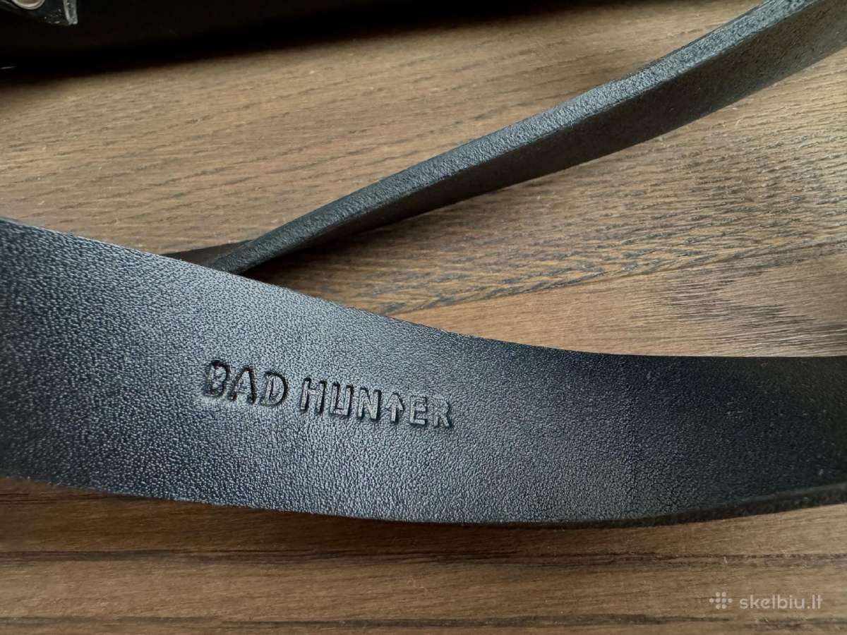 Natūralios odos kuprinė Bad hunter - nuotraukos Nr. 2