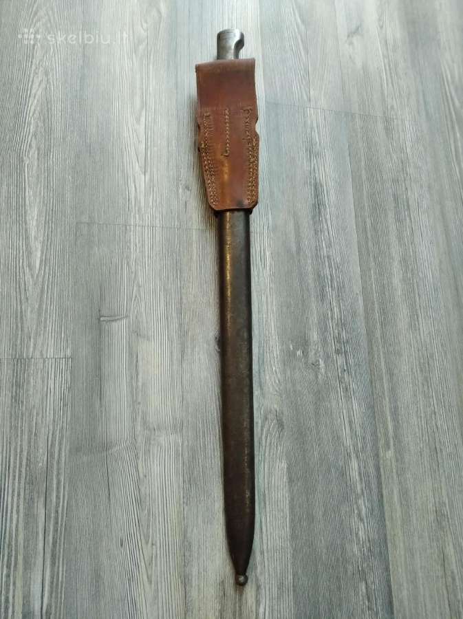 Jugoslaviškas ilgas durtuvas 1924m