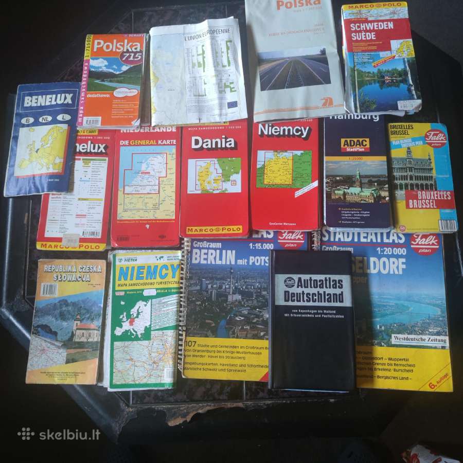 Europos žemėlapiai