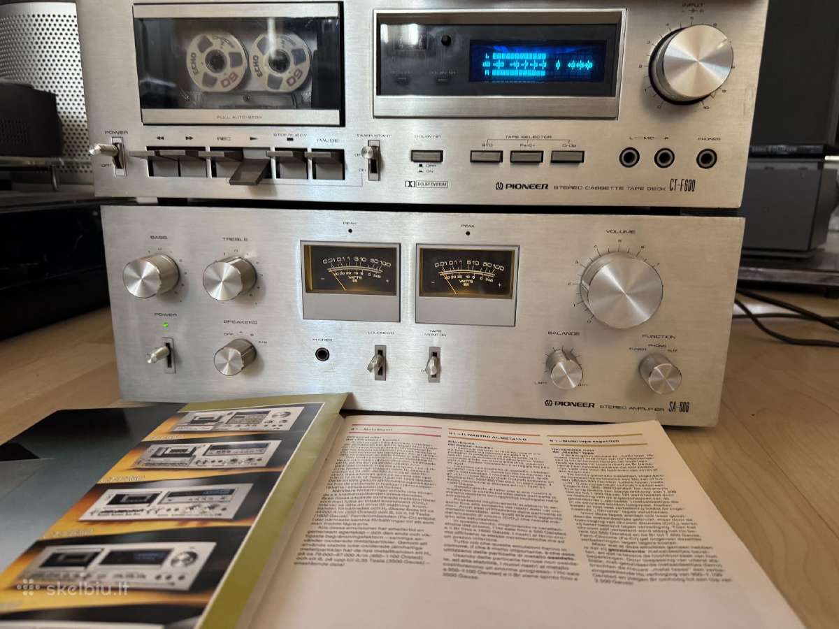 Denon Drs-810,luxman, Technics, Telefunken Mc-1. - nuotraukos Nr. 21
