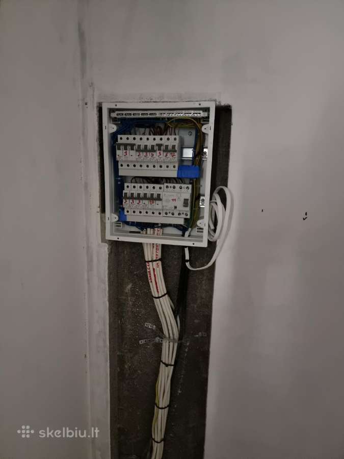 Elektrikas 12m/p.įvairūs elekt darbai-smulkūs darb - nuotraukos Nr. 13