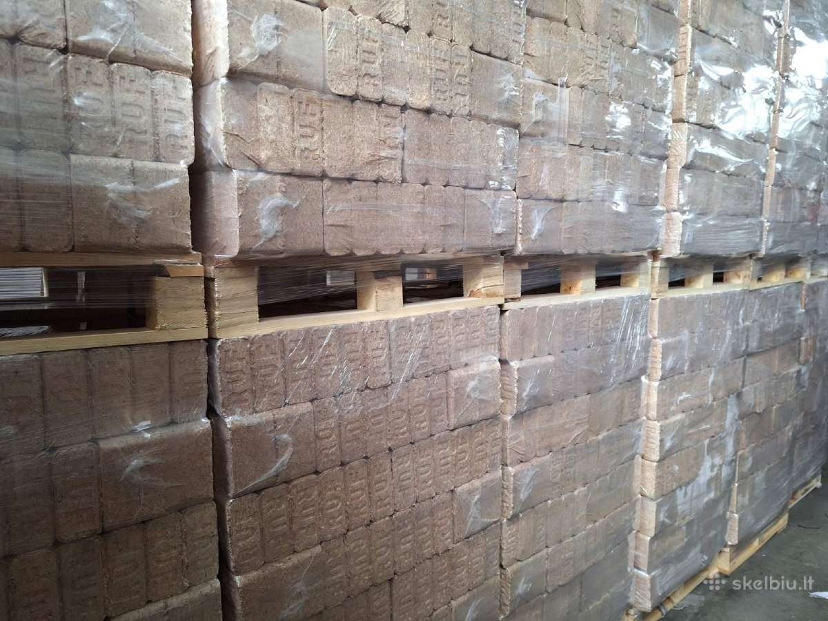 Briketai, granules tamsios 990 kg. 350 eu - nuotraukos Nr. 13