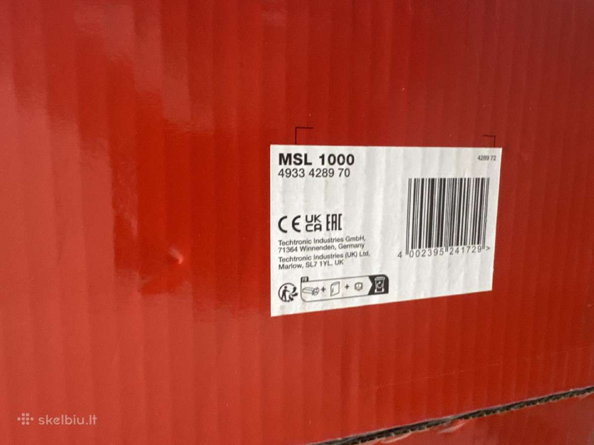 Milwaukee Skersavimo pjūklo stovas Msl 1000 - nuotraukos Nr. 5