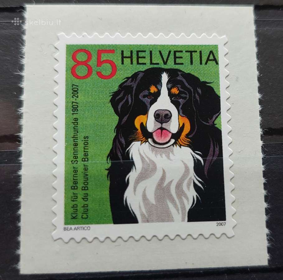 Šveicarija 2007 šuo, švarus, Michel Nr.2001
