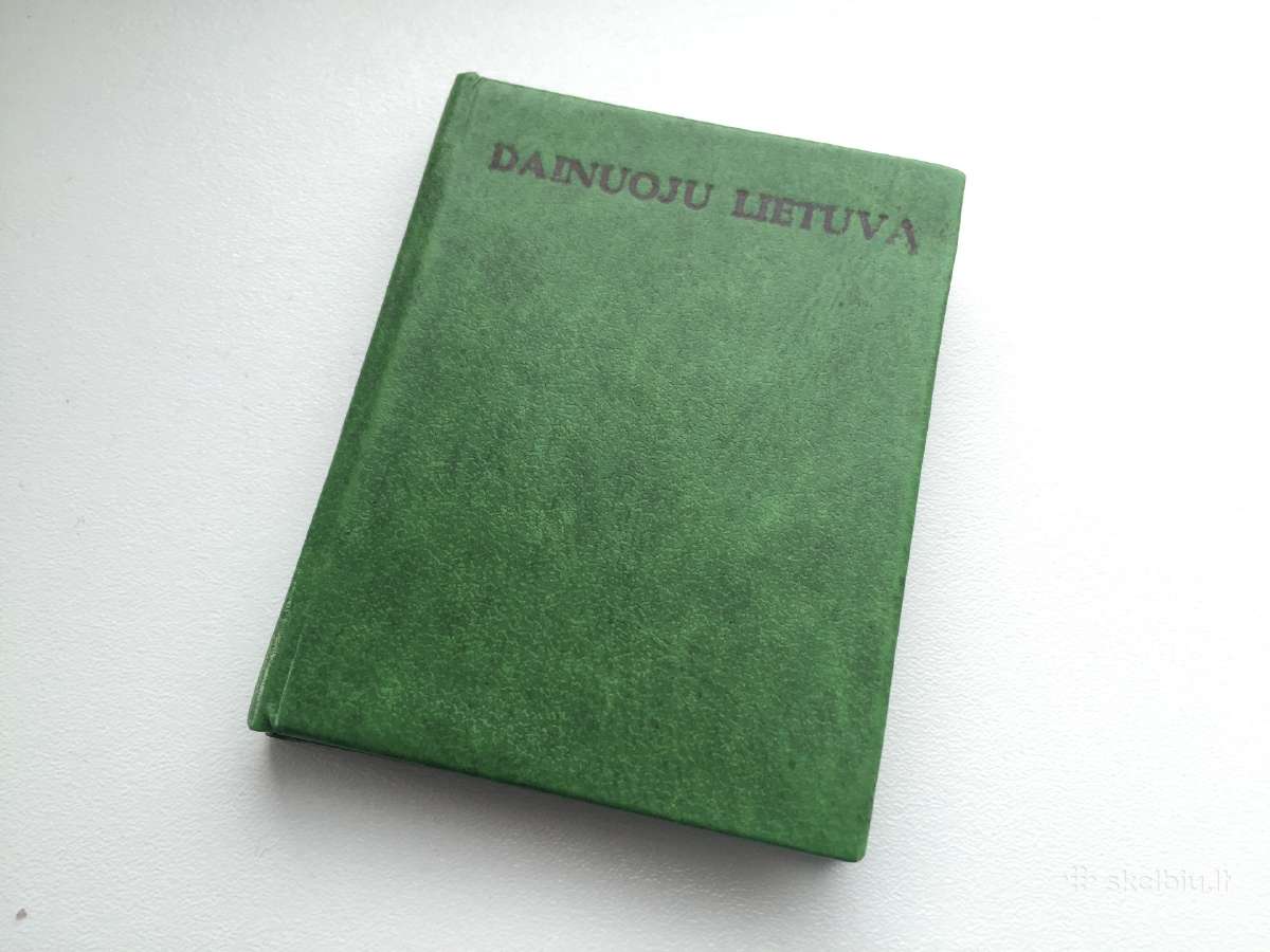 Knygute "Dainuoju Lietuvą"