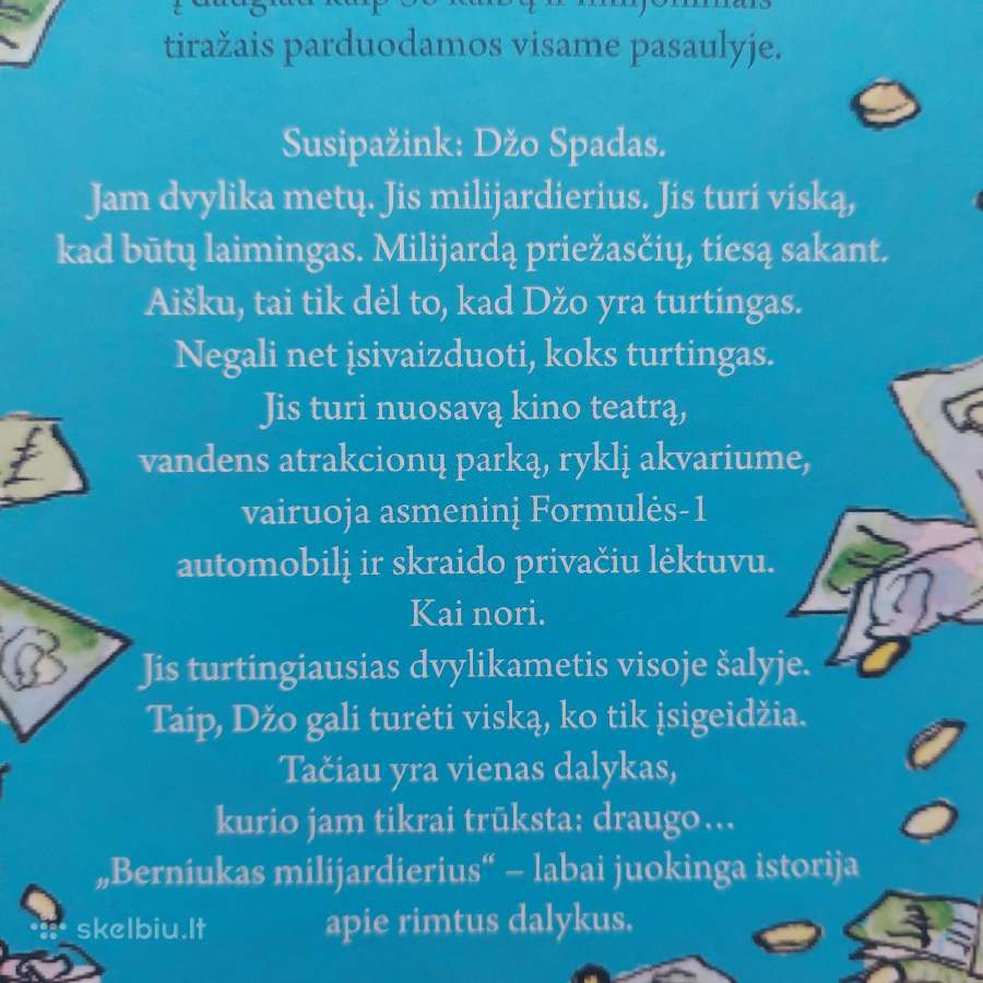 Knyga "Berniukas milijardierius". David Waliams - nuotraukos Nr. 4