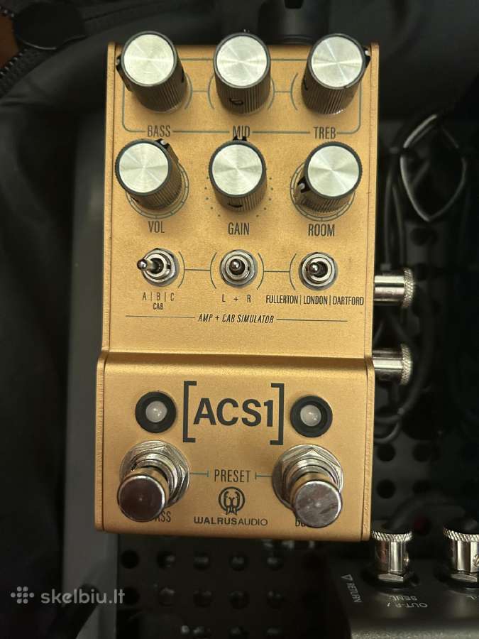 Walrus Audio Acs1 gitaros pedalas