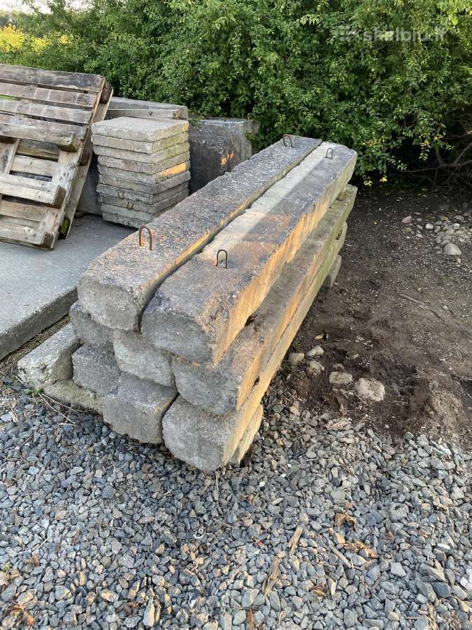 Parduodu gelžbetonines sąramas