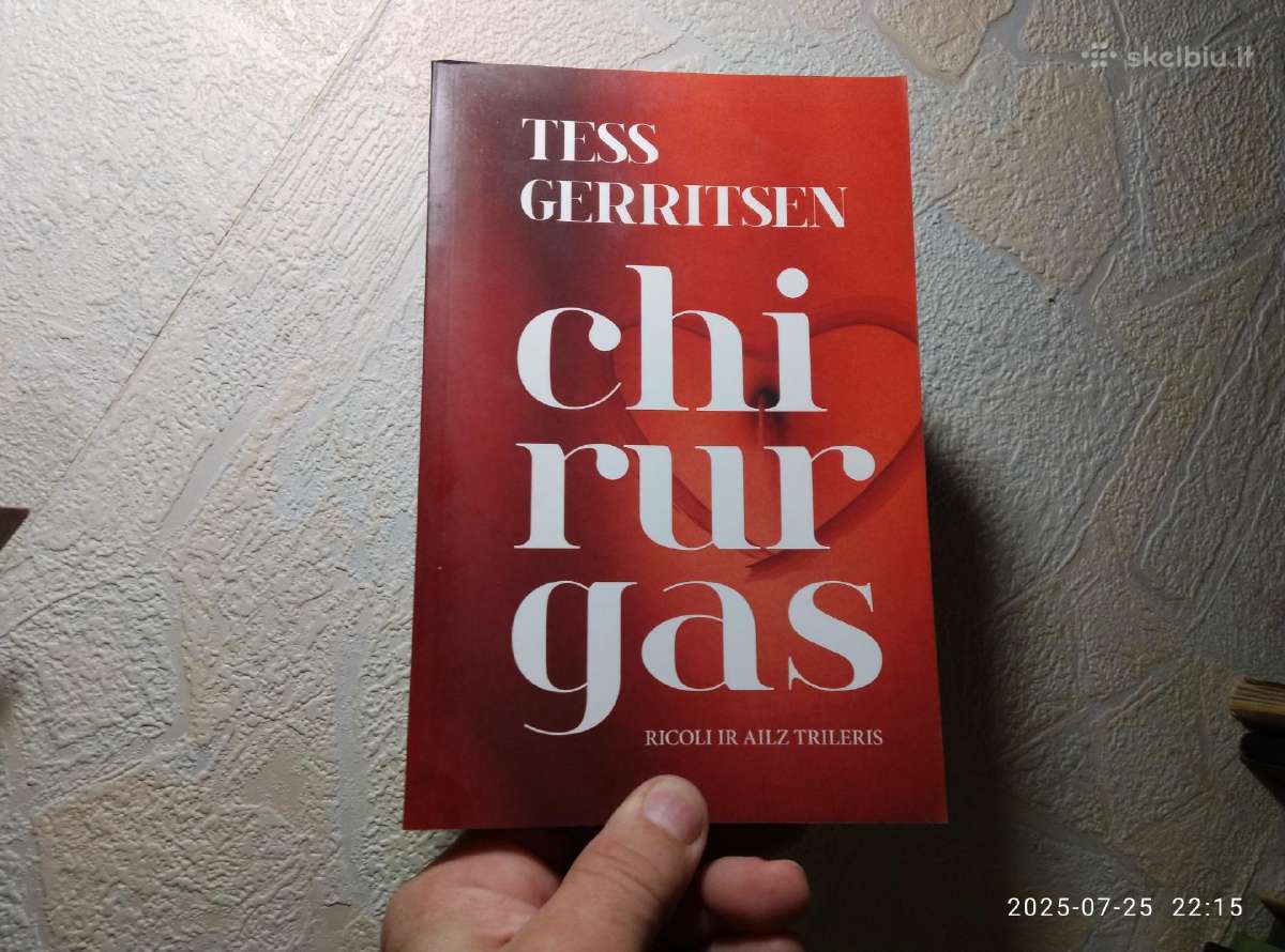 Tess Herritsen "Chirurgas" 2019 metai - nuotraukos Nr. 2