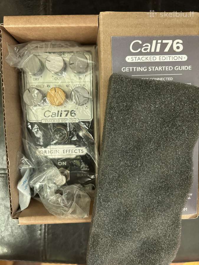 Origin Cali76 Stacked gitaros pedalas