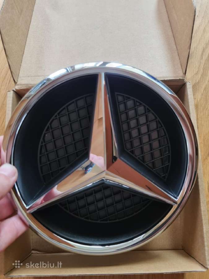 Mercedes benz ženklas ženkliukas emblema žvaidgždė - nuotraukos Nr. 16