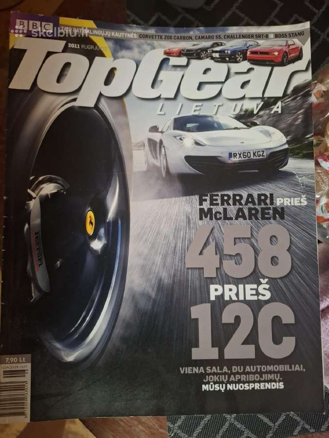 Žurnalai Top Gear Lietuva 29 vnt.