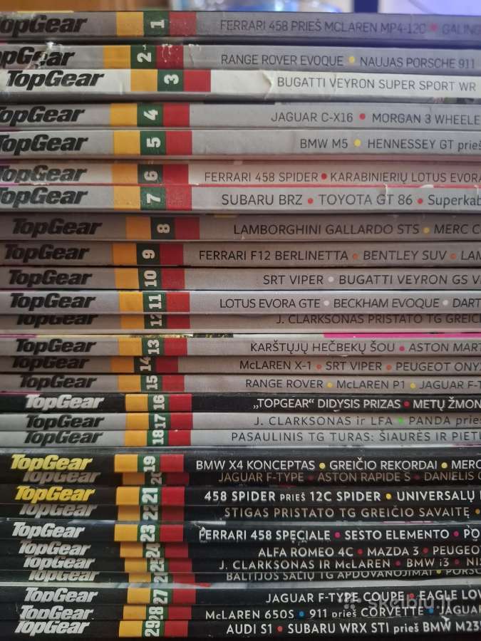 Žurnalai Top Gear Lietuva 29 vnt. - nuotraukos Nr. 2