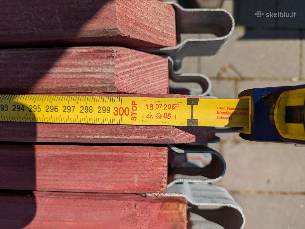 Layher fasadinių pastolių borto lentos - nuotraukos Nr. 3
