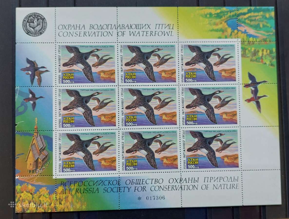 Rusija 1994 antis, švarus,lapelis