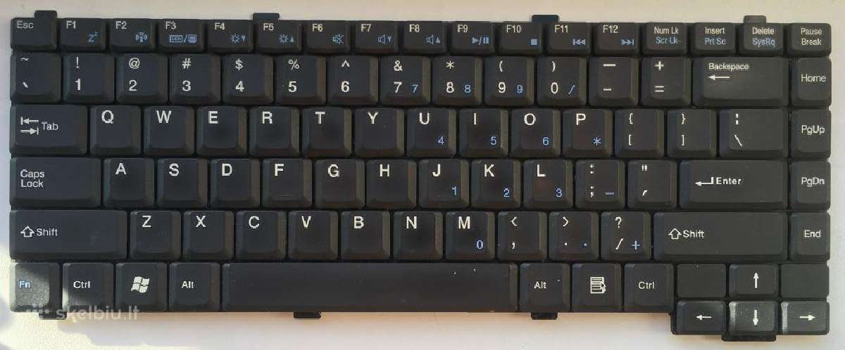 Laptopo klaviatūra K021346g1