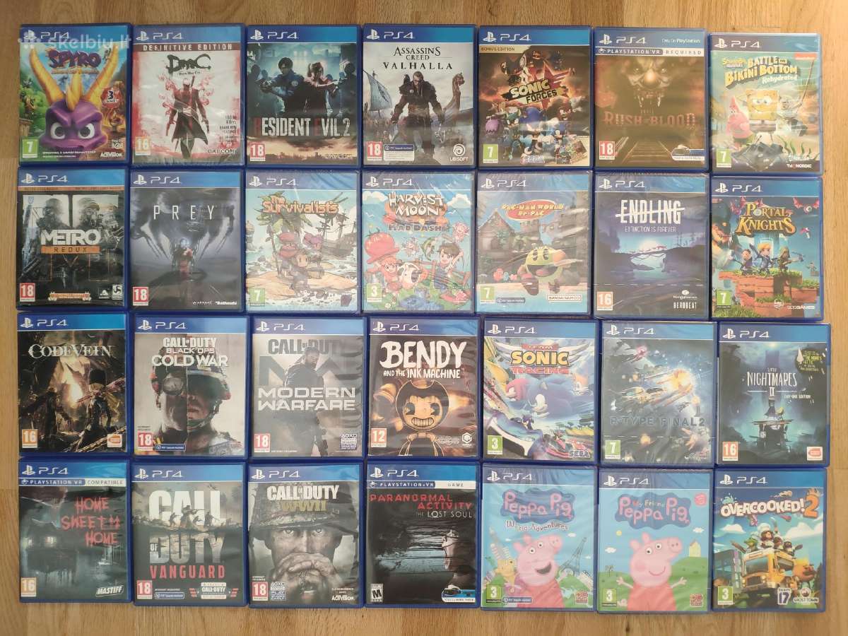 Playstation 4 zaidimai, daug vaikisku - nuotraukos Nr. 5
