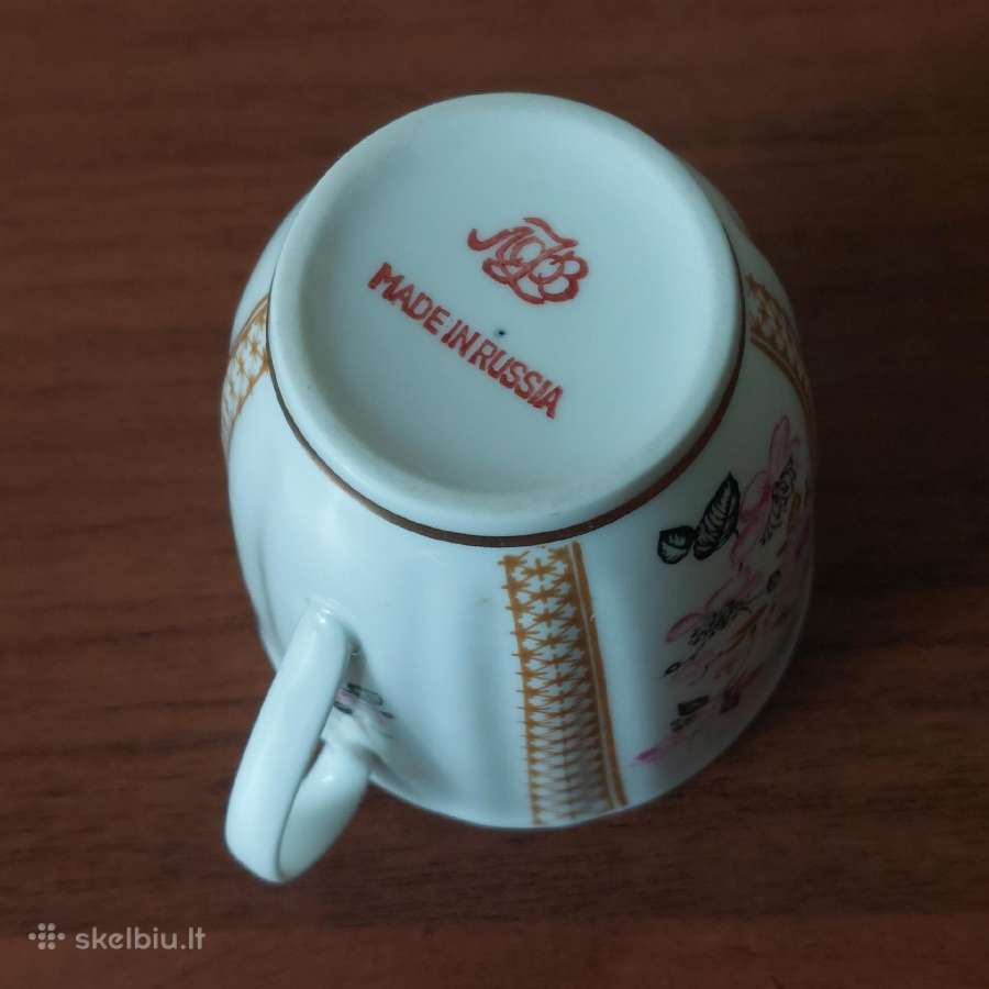 Puodelis ir lėkštutė kavai / Lfz ( Lomonosov ) - nuotraukos Nr. 15