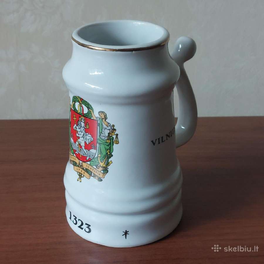 Kolekcinis alaus bokalas Vilnius - nuotraukos Nr. 2