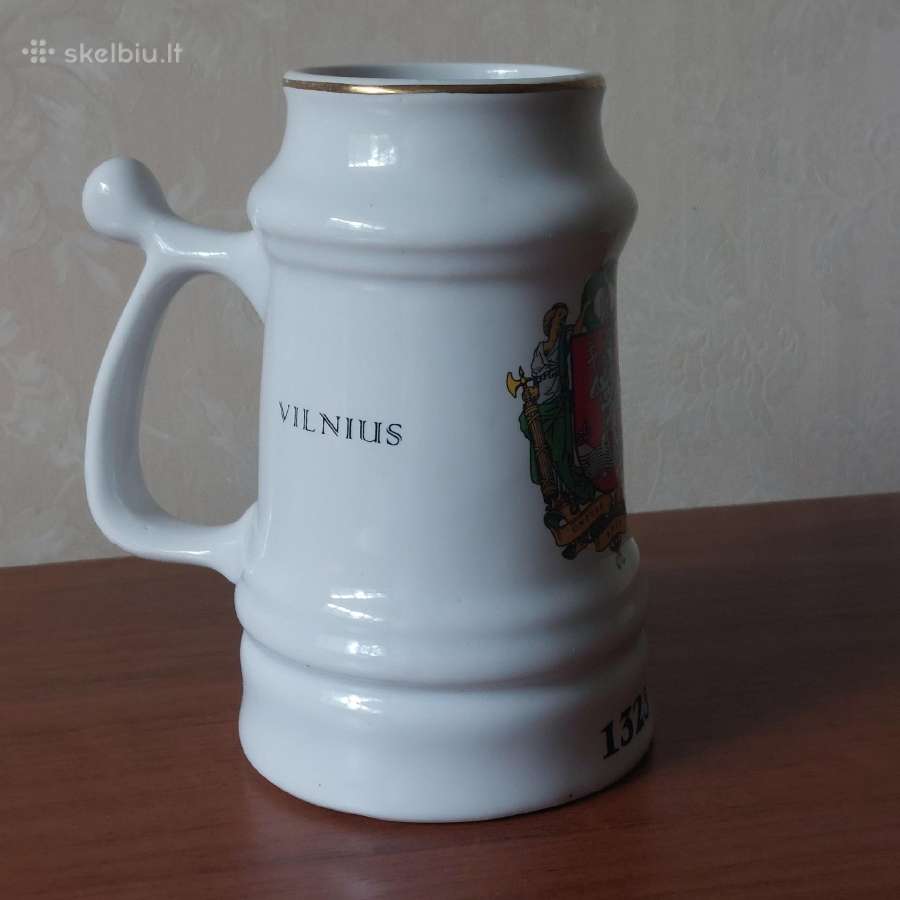 Kolekcinis alaus bokalas Vilnius - nuotraukos Nr. 7