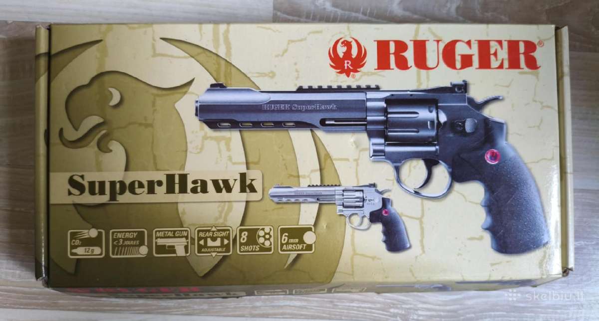 Umarex Ruger Superhawk 6" - nuotraukos Nr. 2