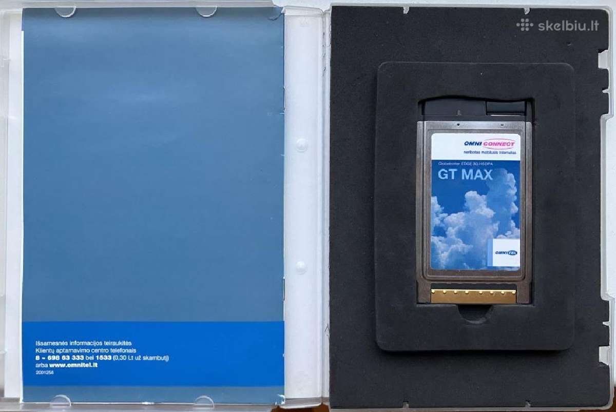 Option Gtmax Emea 3g modemas Hsdpa - nuotraukos Nr. 2