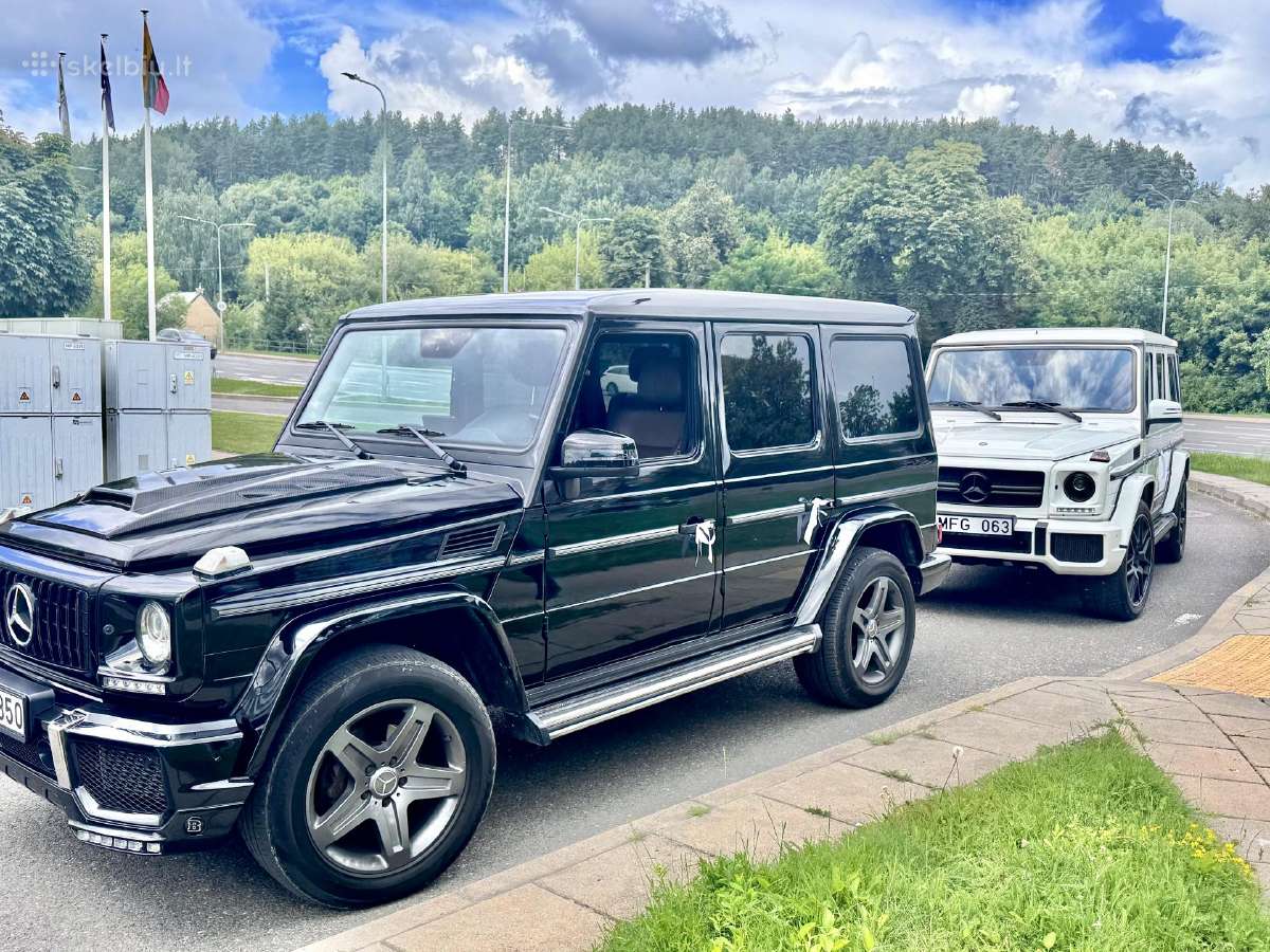 Mercedes-benz G-klasės nuoma su vairuotoju - nuotraukos Nr. 8