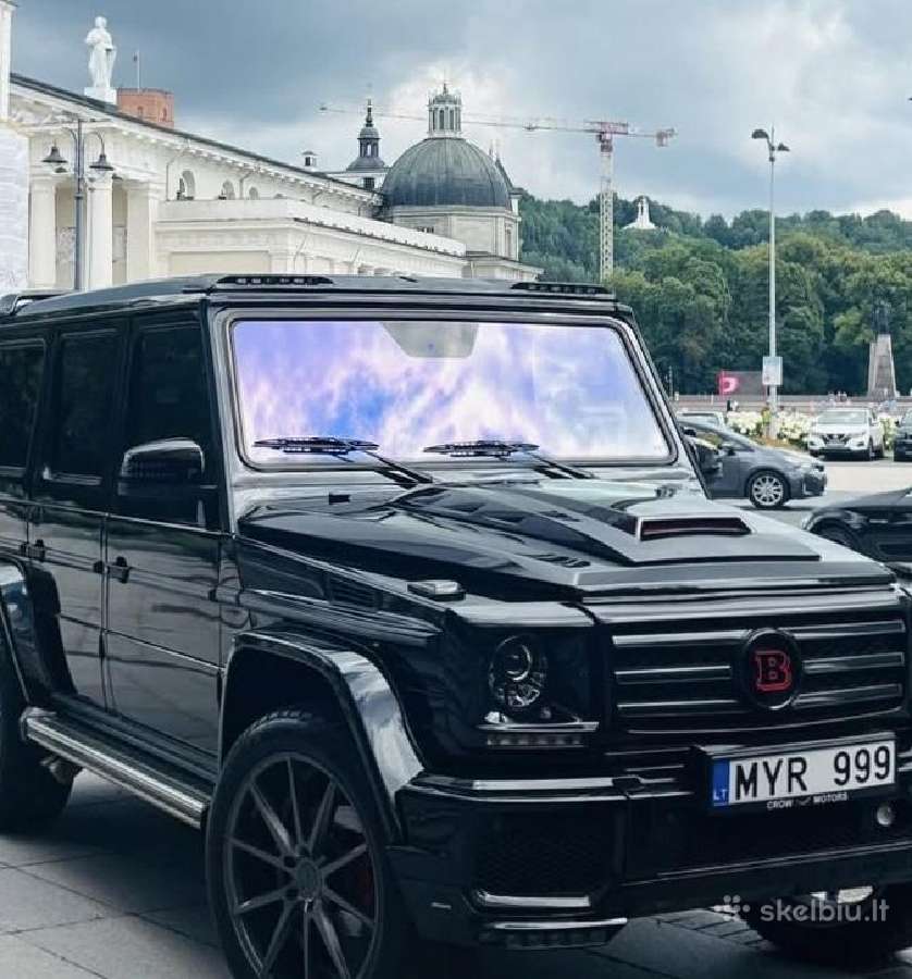 Mercedes-benz G-klasės nuoma su vairuotoju - nuotraukos Nr. 13