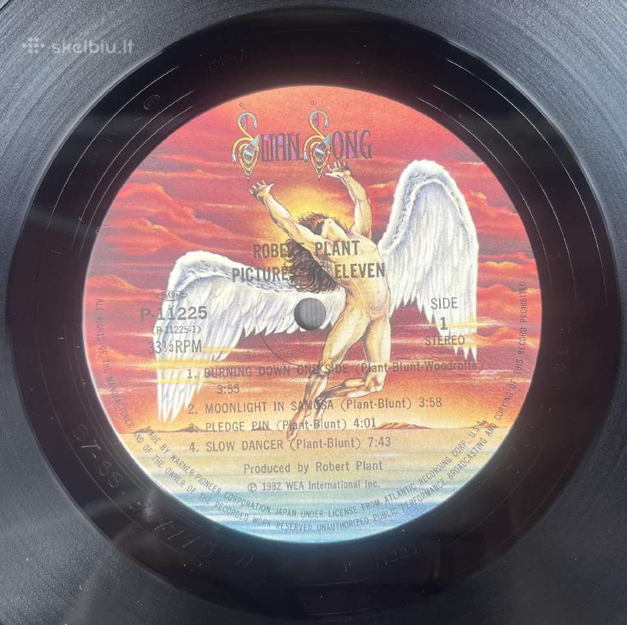 Robert Plant Pictures At Eleven Japonija vinilas - nuotraukos Nr. 3