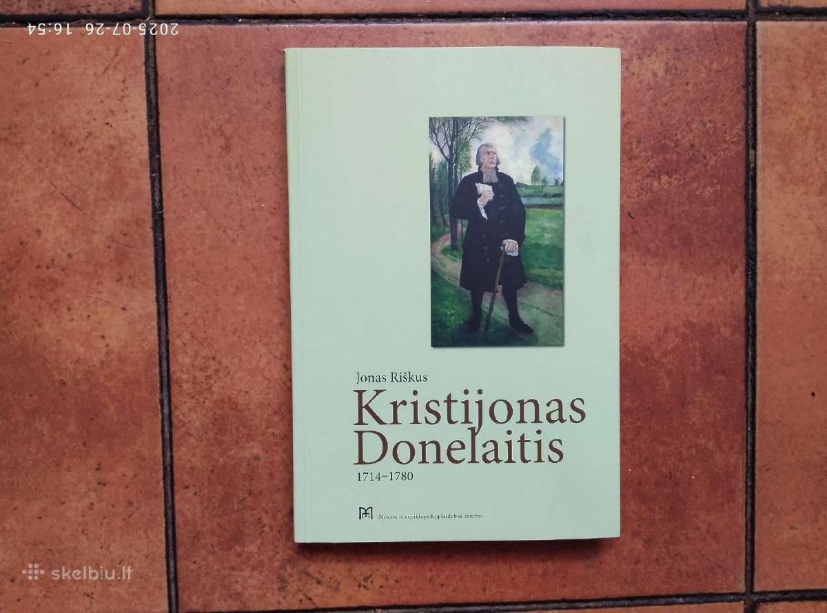 Jonas Riškus "Kristijonas Donelaitis" 2015 metai