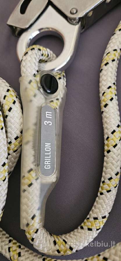 Petzl Grillon Hook europietiška versija 3m - nuotraukos Nr. 2