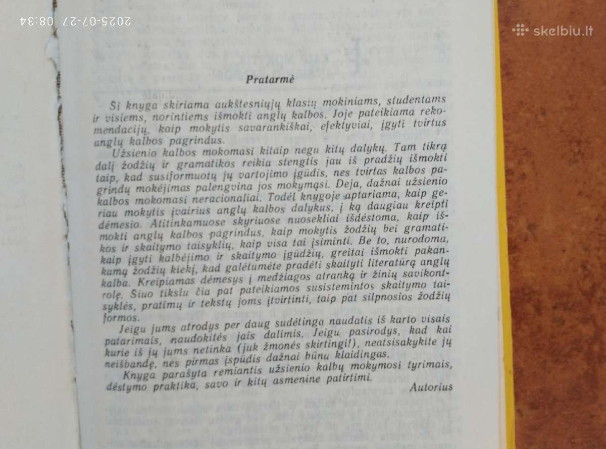 Č. Rimkus "Kaip mokytis anglų kalbos" - nuotraukos Nr. 2